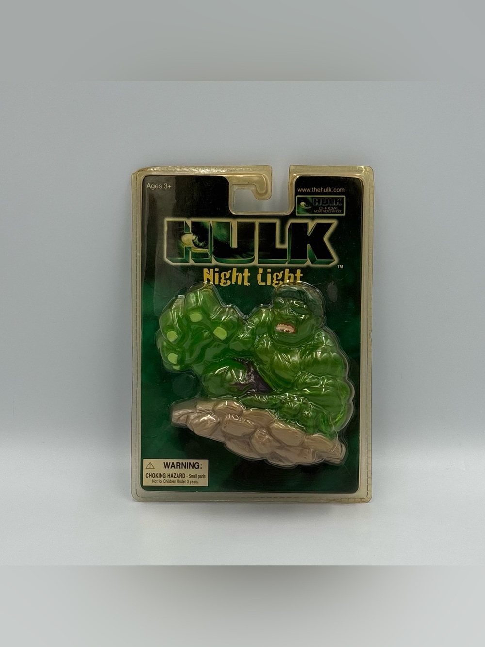 RARE Vintage Y2K Hulk Night Light WORKS 2003 Marvel Superhero Collectible Figure